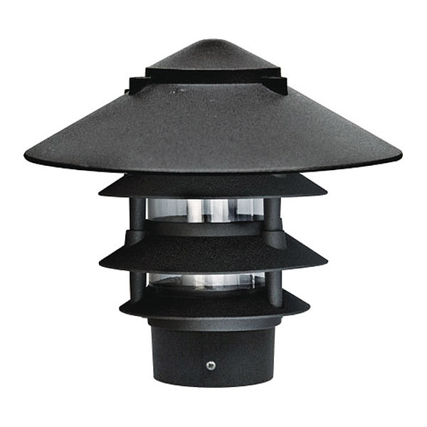 Dabmar Lighting Pagoda Light, D5400, B, Aluminum, 4 Tier D5400-B