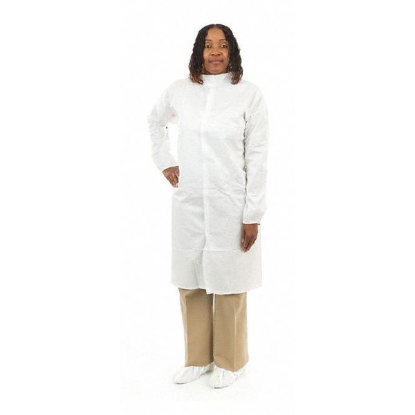 International Enviroguard Sterile Frock, Tunnelized S, White, PK50 CE11026CIS