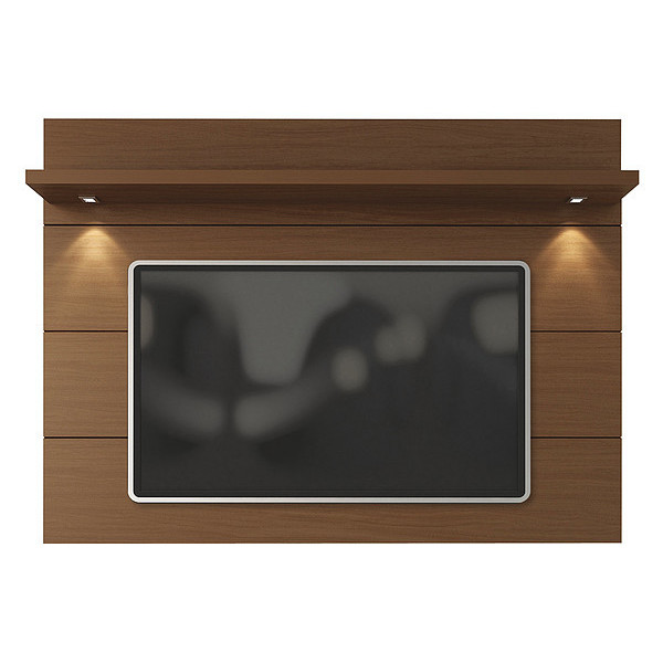 Manhattan Comfort Cabrini Floating Wall TV Panel 2.2", Brown 82351