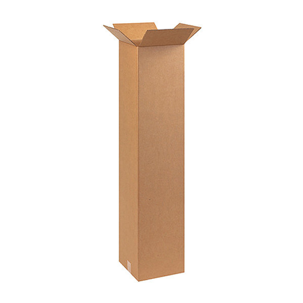 Crownhill Corrugated Box, 9x9x48", Kraft, PK20 E-8412