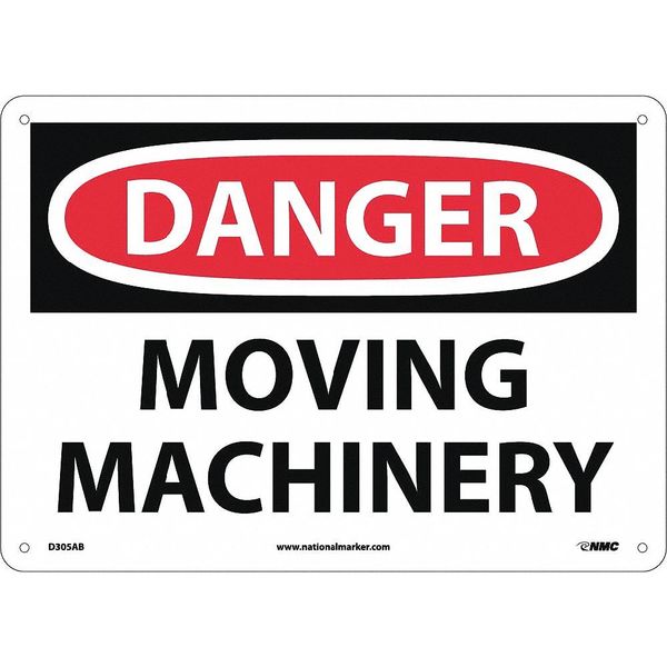 Nmc Danger Moving Machinery Sign D305AB