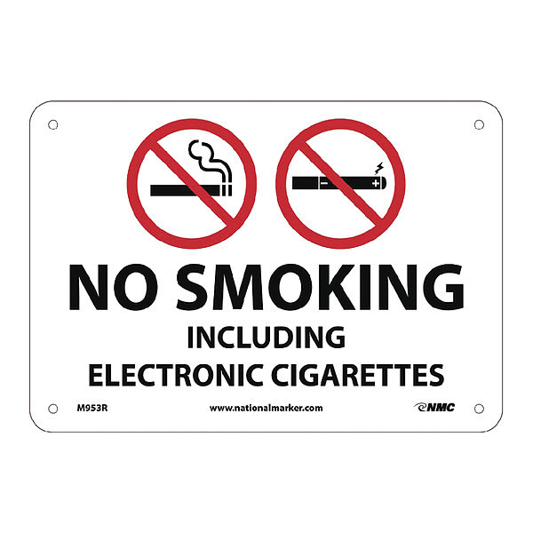 Nmc Danger No Smoking Or E-Cigarettes, M953R M953R