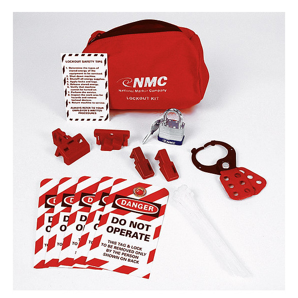 Nmc Deluxe Lockout Pouch, BLOK7 BLOK7