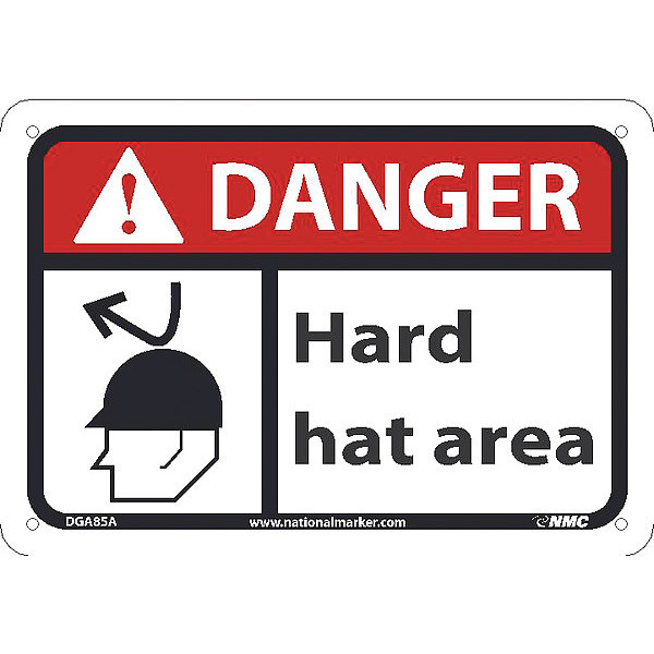Nmc Danger, Hard Hat Area DGA85A