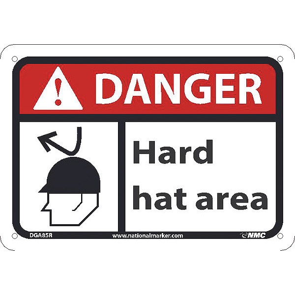 Nmc Danger, Hard Hat Area DGA85R
