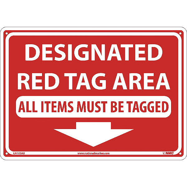 Nmc Designated Red Tag Area All LN103AB
