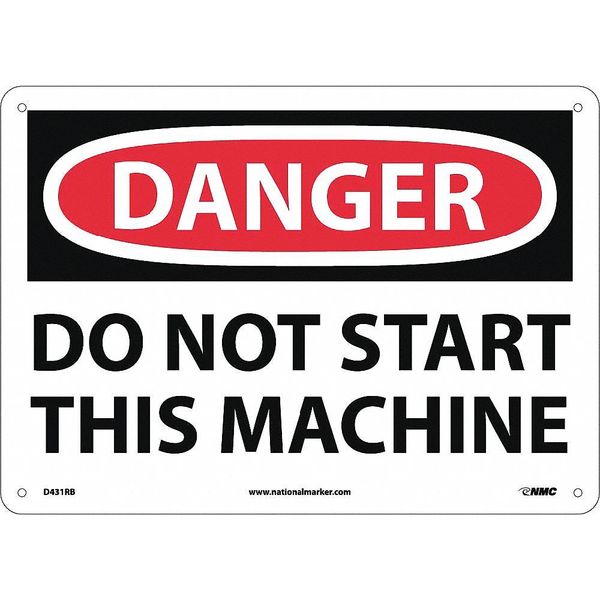 Nmc Do Not Start This Machine D431RB