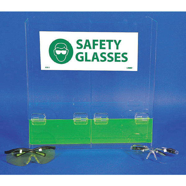 Nmc Double Safety Glasses Dispenser, ASG-3 ASG-3