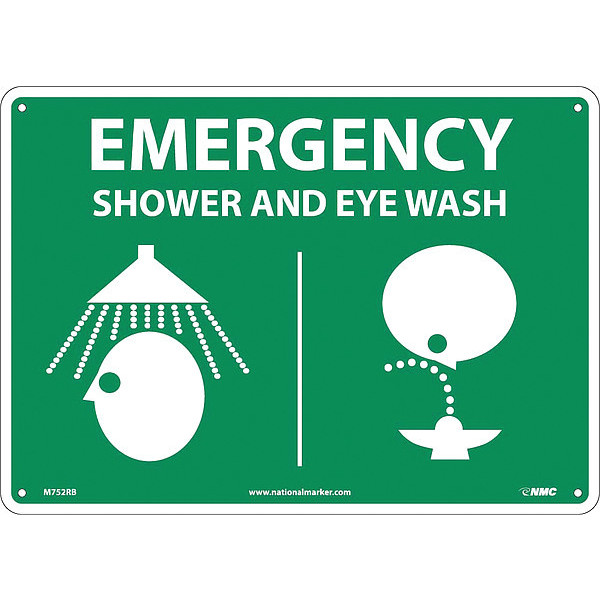 Nmc Emergency Shower And Eye Wash M752RB