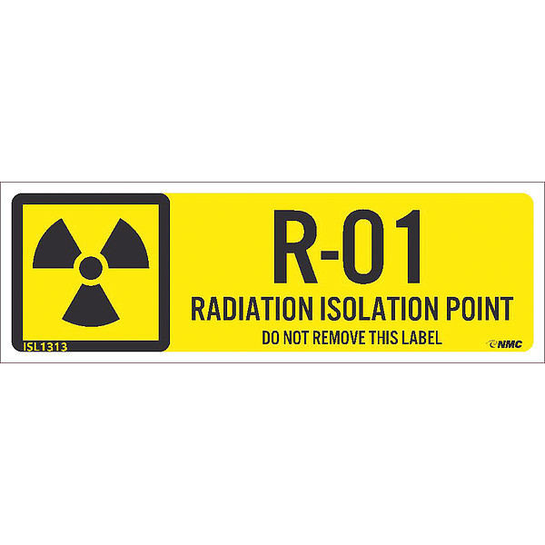 Nmc Energy Isolation - Radiation Isolation Point, Pk10, Width: 3" ISL1313