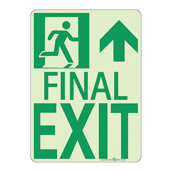 Nmc Final Exit Sign 50R-3SN-R