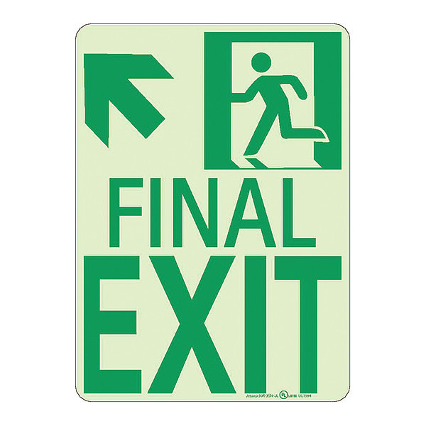 Nmc Final Exit Sign 50R-3SN-UL