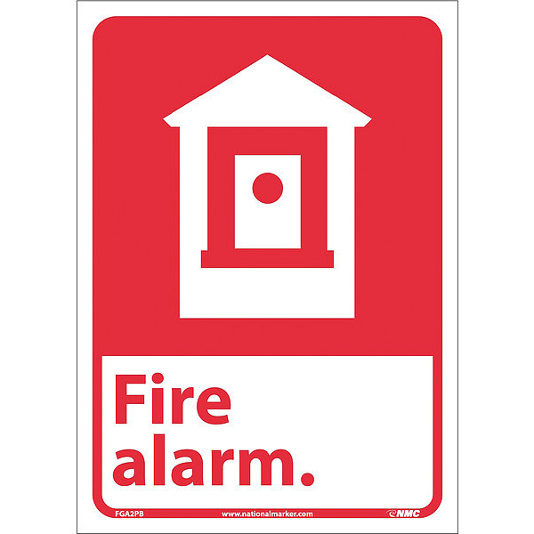 Nmc Fire Alarm Sign FGA2PB