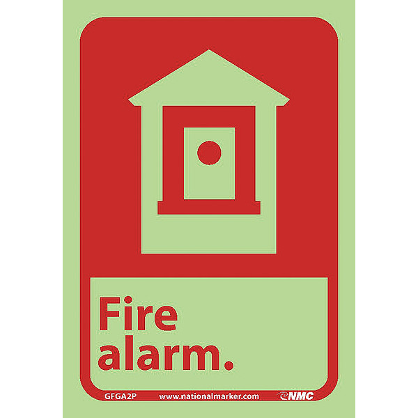Nmc Fire Alarm Sign GFGA2P