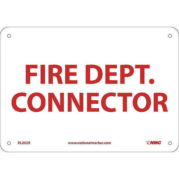 Nmc Fire Dept. Connector Sign FL202R