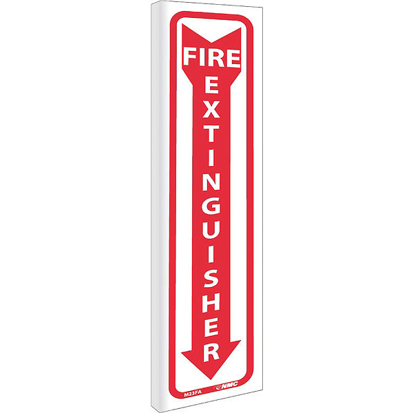 Nmc Fire Extinguisher Sign M23FA