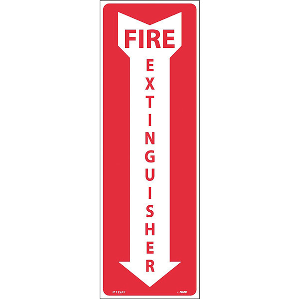 Nmc Fire Extinguisher Label, Pk25 M715AP