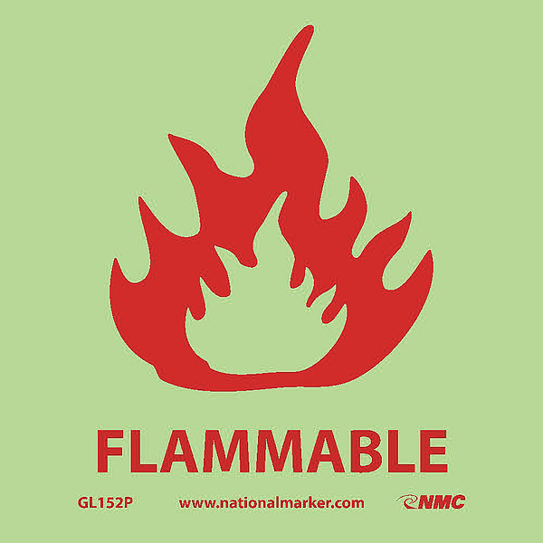 Nmc Flammable Sign GL152P
