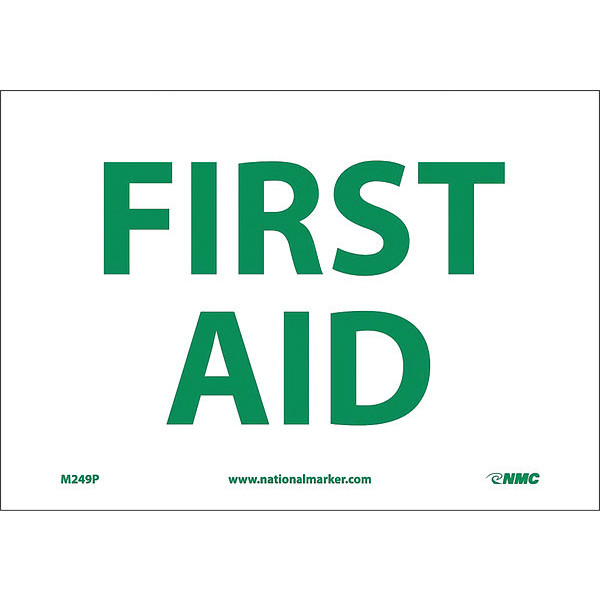 Nmc First Aid Station Sign, M249P M249P