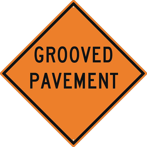 Nmc Grooved Pavement Sign, TM189K TM189K