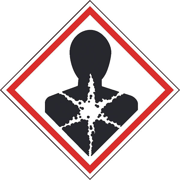 Nmc Health Hazard Ghs Label, Width: 2" GHS2082ALV2