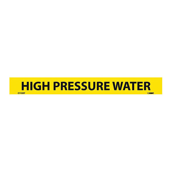 Nmc High Pressure Water Pressure Sensitive, Pk25, C1133Y C1133Y