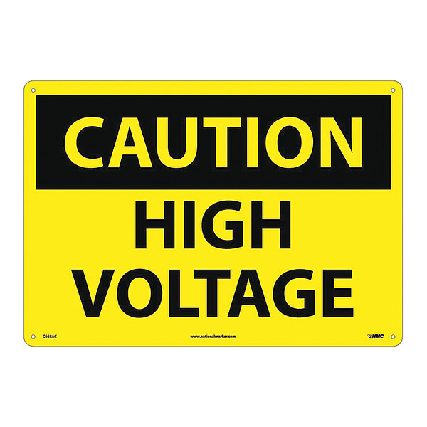 Nmc High Voltage Sign C668AC