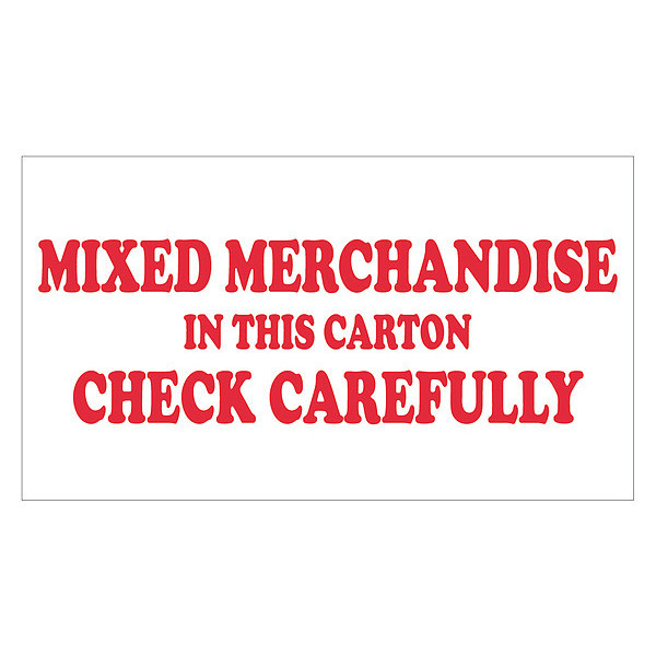 Nmc Mixed Merchandise In The Carton Label LR10AL