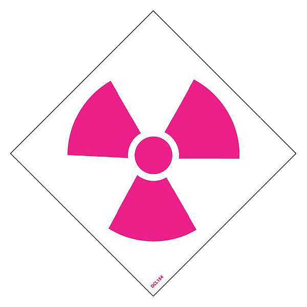 Nmc Nfpa Label Symbol 4", Pk5, Color: Pink DCL154