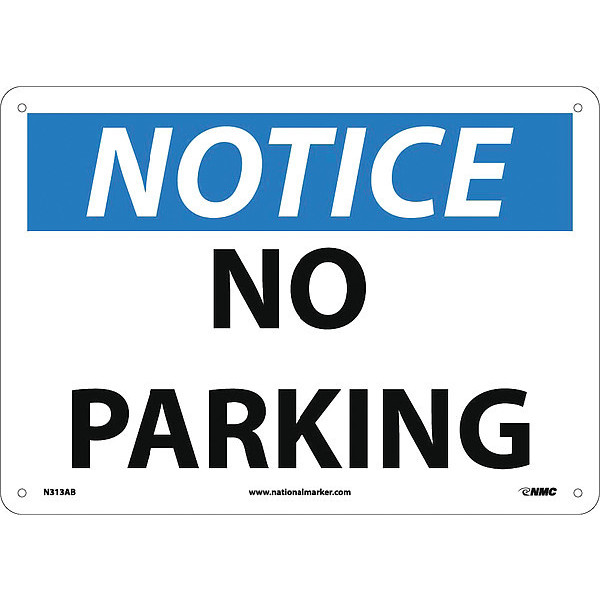 Nmc No Parking Sign, N313AB N313AB