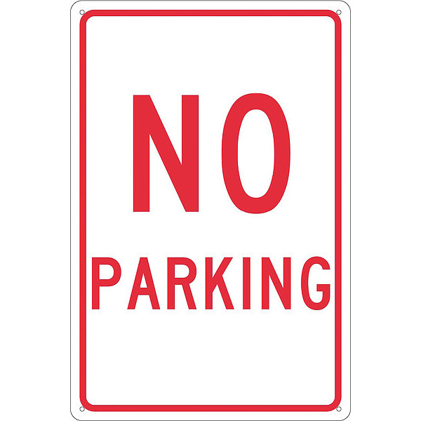 Nmc No Parking Sign, TM1G TM1G