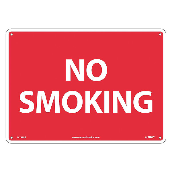 Nmc No Smoking Sign, M759RB M759RB