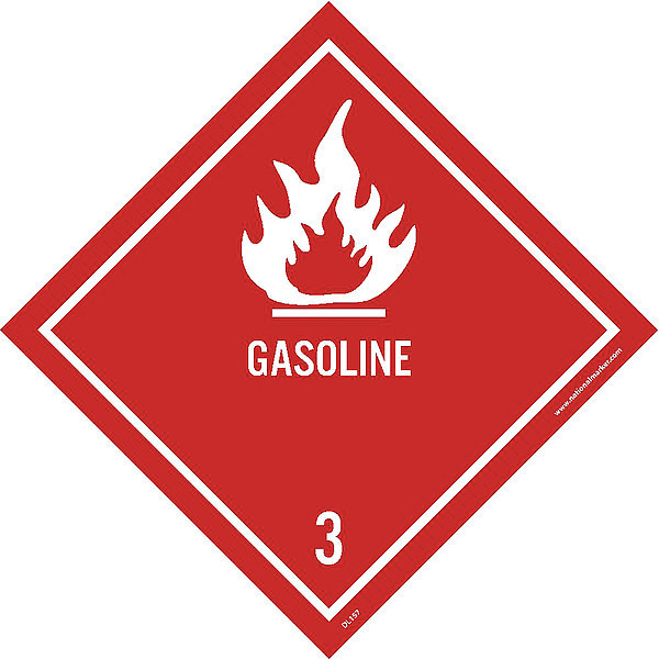 Nmc Gasoline Label DL157ALV