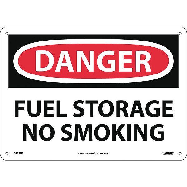Nmc Fuel Storage No Smoking, D279RB D279RB