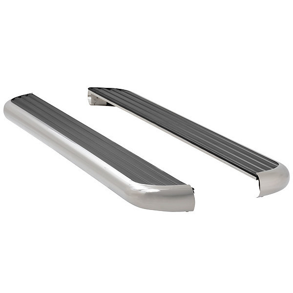 Luverne Polished Stainless Steel Aluminum Running Boards 575088-571632