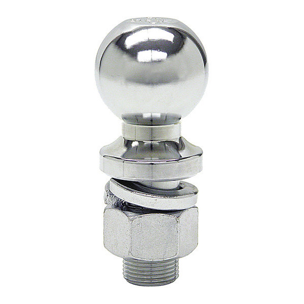 Buyers Products 2 Inch Chrome Hitch Ball With 1 Inch Shank 1802005
