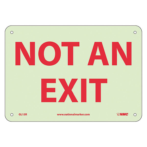 Nmc Not An Exit Sign GL15R