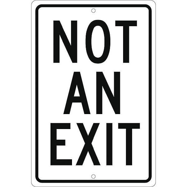 Nmc Not An Exit Sign TM224K