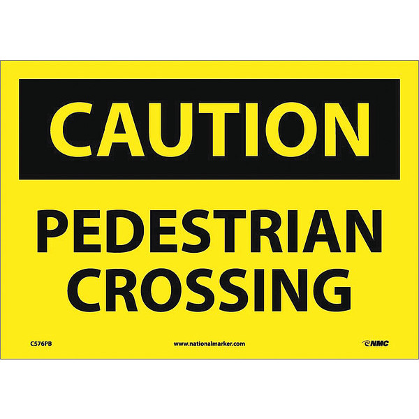 Nmc Pedestrian Crossing Sign, C576PB C576PB