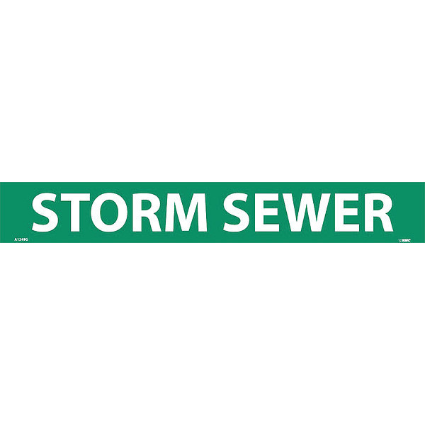 Nmc Storm Sewer Pressure Sensitive, Pk25, A1249G A1249G