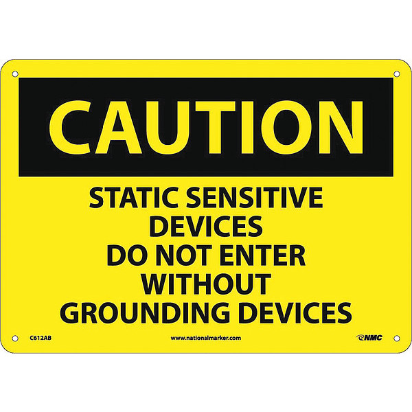 Nmc Static Sensitive Devices Do.. Sign, C612AB C612AB