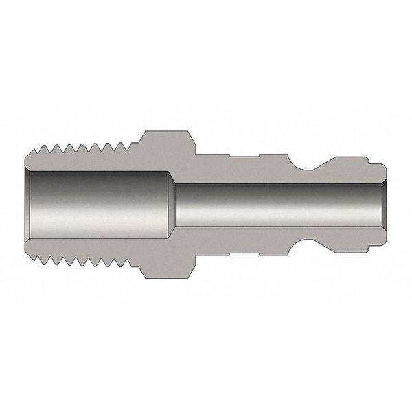 Dixon JSeries Auto Plug ST, 1/2", MNPTF, 1/2" J4M4