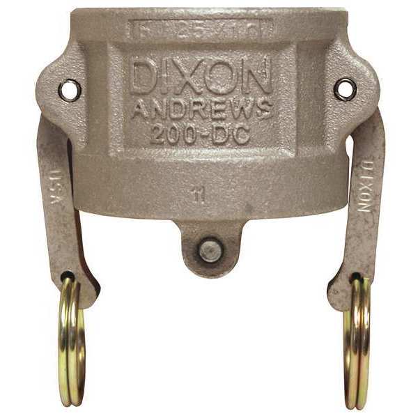 Dixon Cam and Groove Type DC Dust Cap AL, 2" 200-DC-AL