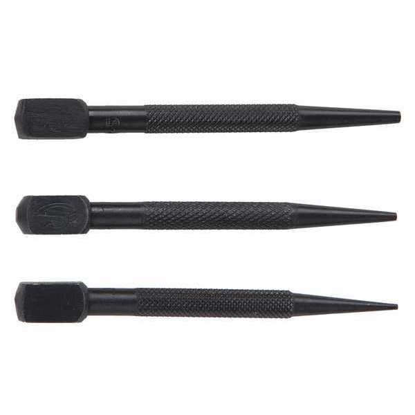 Groz Nail Punch Set, 4", 3pcs. 25366