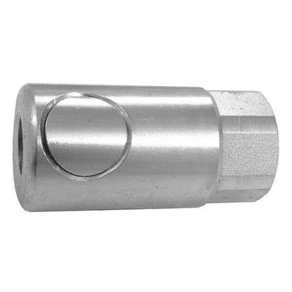 Prevost Industrial Metal Coupler, 1/4" FNPT IRM 061201