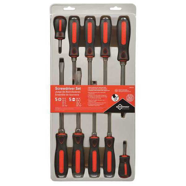 Mayhew Select Screwdriver Set, 10 pcs 66306