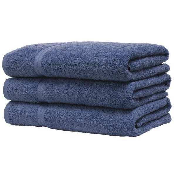 Martex Blue Dobby Pool Towel, 30x60", PK12 7132539