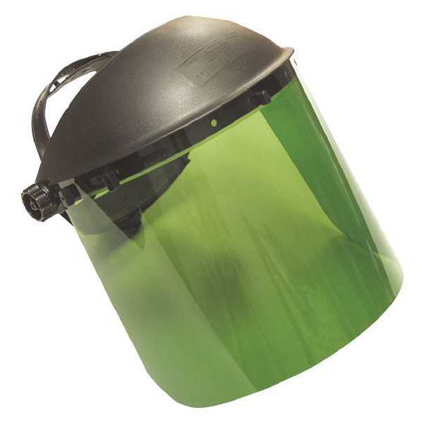 Sas Safety Standard Face Shield, Dark Green 5142