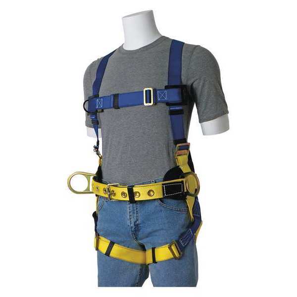 Gemtor Full Body Harness, Vest Style, 2XL 955H-9