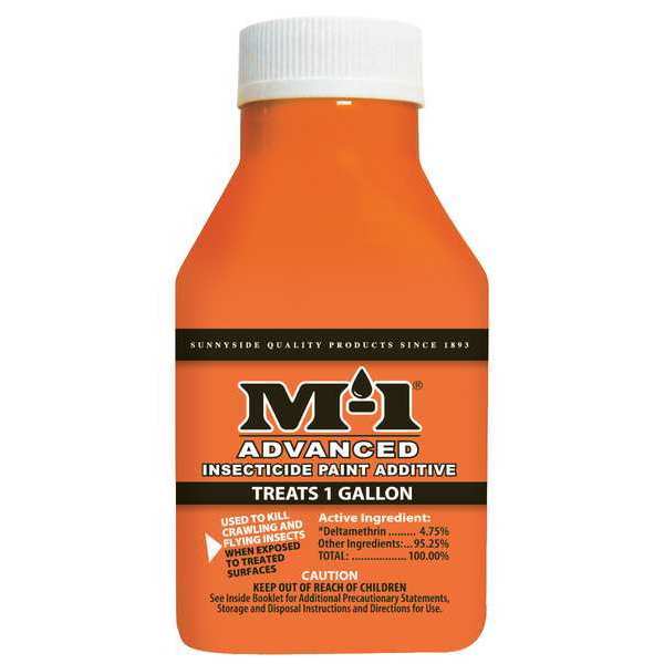 M-1 Insecticide Paint Additive, for 1 gal, PK6 76904M